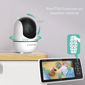 Máy Giám Sát Trẻ Em Không Dây 5 Inch Bán Chạy Máy Ảnh Giám Sát Trẻ Em <span class=keywords><strong>Video</strong></span> Âm Thanh Kỹ Thuật Số Màn Hình Em Bé - Product Image 5