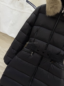 Long Women Down Jacket Winter Warm Hooded Puffer Coat Thick <b>Quilted</b> Parka Outdoor Cold Weather Jacket - Product Image 5