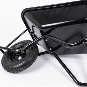 Brouette de chantier à roue pneumatique WB6404H, chariot à main à roue unique pour travaux de construction - Product Image 5