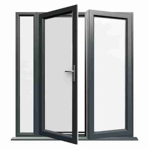 Fenêtres <span class=keywords><strong>à</strong></span> battants français sur mesure, modernes, insonorisées et résistantes aux ouragans, avec cadre en alliage d'aluminium et <span class=keywords><strong>double</strong></span> <span class=keywords><strong>vitrage</strong></span> - Product Image 2