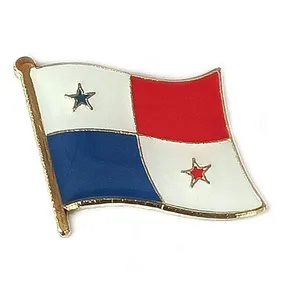 Logam yang dibuat sesuai pesanan dua negara emas ganda bendera kelepak lencana Pin Enamel Maldives bendera Dominika Pin