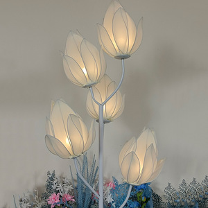 Accesorios de boda, <span class=keywords><strong>9</strong></span> cabezas, Magnolia, hierro, elástico, boda, evento, fiesta, creativo, otras decoraciones de boda - Product Image 1