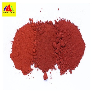 TEYUAN Prix d'usine Fe2O3 Poudre de pigment <span class=keywords><strong>rouge</strong></span> d'oxyde de fer en couleurs noir/jaune/vert pour le béton de couleur - Product Image 6