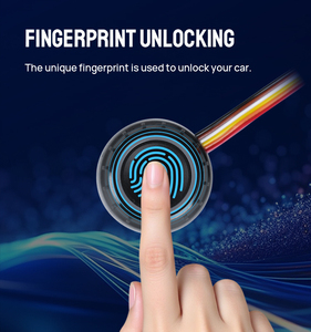 Système d'<span class=keywords><strong>alarme</strong></span> antivol pour <span class=keywords><strong>voiture</strong></span> avec immobilisateur par empreinte digitale, verrouillage secret, anti-hijacking, <span class=keywords><strong>alarme</strong></span> de moteur 2,4 GHz, <span class=keywords><strong>alarme</strong></span> sans fil pour moteur, <span class=keywords><strong>alarme</strong></span> antivol - Product Image 6