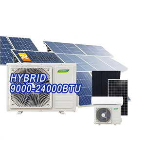 Climatiseur solaire vert à prix abordable 9000 BTU/1 CV mural split froid/chaud pour la maison UNP-DC48V9K WIFI 1.100% Pur - Product Image 3