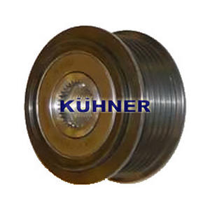 Dispositif de roue libre d'alternateur compatible avec MAZDA MX-6 2.5 i 24V (GE20L) Essence (KW: 120, HP: 163) de 08-1994 à - Product Image 1