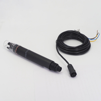 Sonde d'électrode pH numérique en ligne, précision 0,02 pH, consommation ultra-faible 0,3 W, alimentation CC 7-30 V, sortie RS485 pour eaux usées et aquaculture