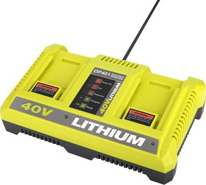 40V nhanh chóng kép sạc cho Ryobi 40V pin <span class=keywords><strong>lithium</strong></span>-ion OP401 op4040 op4050a op4026 op4026a op4030 op4050 40V pin sạc - Product Image 5