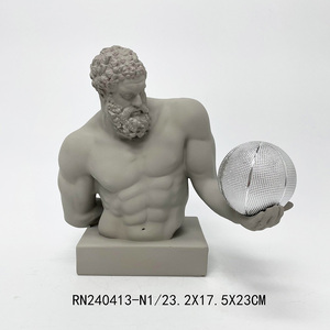 Tác phẩm điêu khắc nghệ thuật hiện đại Hy Lạp nhựa đồ trang trí đấm bốc bức tượng nhỏ cơ thể con người bức tượng bán thân cho trang trí nội thất trang trí nội thất - Product Image 6