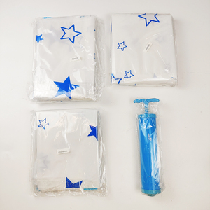 Tough Storage Vacuum Clothes Organizer PE Plastic Space-Saving Storage Bags with Hand Pump for Travel and <strong>Bedding</strong> - Product Image 6