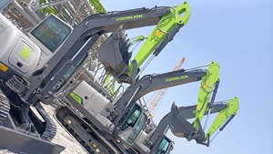 Zoomlion เครื่องขุดไฮดรอลิกตีนตะขาบ0.55cbm ถัง14ตัน ze135e-10รถขุด - Product Image 6