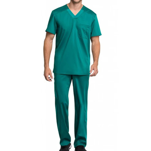 Wholesale Comfortable OEM Hospital Scrub Suits for <b>Doctors</b> and Nurses Reasonable Prices for Breathable Uniforms 2025 Custom - Product Image 1