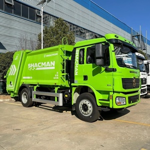 Shacman Compactor Garbage Truck 4x2 15CBM Rear Loader <b>Waste</b> Rubbish Tanker Garbage Truck for Sale - Product Image 6