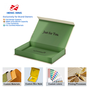 HENGXING Recyclable Rigid Shipping Boxes with Magnetic Closure Custom Logo Luxury Gift Packaging for Mobile Phone Accessories - Product Image 1