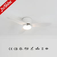 Ventilateur de plafond intelligent 1stshine 42 pouces avec lumières LED, pales réversibles, commande vocale et application TUYA Wi-Fi – Nouveauté pour la maison