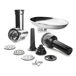 Set Completo di Accessori in Acciaio Inox per Frullatore e Impastatrice - Product Image 1