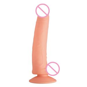Quyến rũ dài John thực tế dài Silicone dildo kết cấu trục linh hoạt Thiết kế mạnh mẽ hút cup Cơ sở không thấm nước 10 rung - Product Image 2