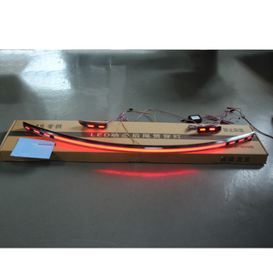 Luces de coche, luz trasera de maletero de coche para Tesla Model 3 /Model <span class=keywords><strong>Y</strong></span> 2019-2022, lámpara trasera de montaje, señal de giro de parada - Product Image 4