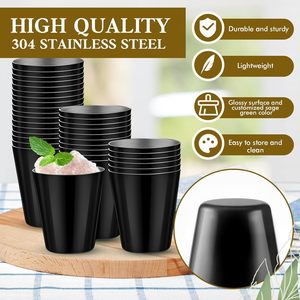 Vasos de Chupito de Acero Inoxidable BST de 1 oz, Pequeños, Resistentes a Roturas, para Bodas, Espresso, Whisky, Bar, Hogar, Restaurante, Camping - Product Image 2