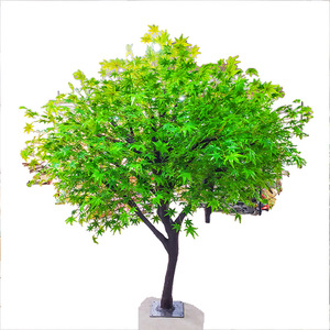 Arbre d'érable artificiel Shenghong Landscape, grande taille, plante verte bionique, décoration intérieure et extérieure - Product Image 1