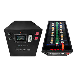 V19 JK 300A BMS + 2A 액티브 밸런서 + 바퀴 DIY 48V 배터리 박스 랙 (16 개 포함) MB56 LiFePO4 628Ah 셀 포함) - Product Image 2