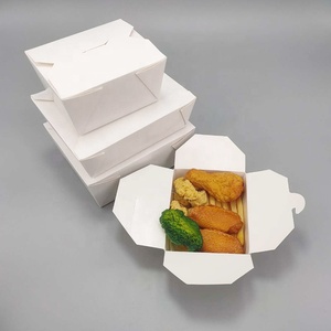 Caja <span class=keywords><strong>de</strong></span> Almuerzo <span class=keywords><strong>de</strong></span> Papel Kraft Marrón Clásica <span class=keywords><strong>de</strong></span> Fábrica China con Laminación Mate, Caja Rígida Biodegradable para Sushi y Comida para Llevar - Product Image 6