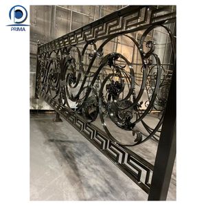 Design <span class=keywords><strong>de</strong></span> gril <span class=keywords><strong>de</strong></span> <span class=keywords><strong>balcon</strong></span> <span class=keywords><strong>en</strong></span> <span class=keywords><strong>fer</strong></span> <span class=keywords><strong>forgé</strong></span> <span class=keywords><strong>de</strong></span> luxe moderne Rampe <span class=keywords><strong>en</strong></span> <span class=keywords><strong>fer</strong></span> <span class=keywords><strong>forgé</strong></span> pour villa - Product Image 2