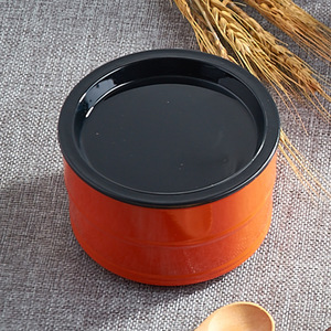 Tazón de sopa miso en espiral estilo japonés con tapa, tazón para arroz, tazón para hot pot, tazón para salsa, vajilla para postre, tazón para comida rápida - Product Image 1
