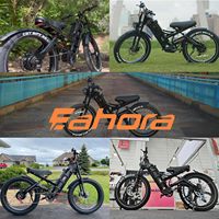 Eahora ROMEO PRO Vélo Électrique de Montagne Longue Portée pour Adultes Prix 120W 160W 250W Vélo Hybride Électrique Fat Tire 26 Pouces