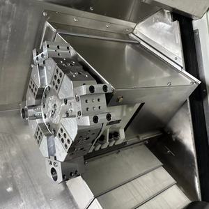 多機能ヘビーデューティデジタル2軸スラントベッドCNCターニング旋盤油圧チャック付き高精度新状態 - Product Image 6