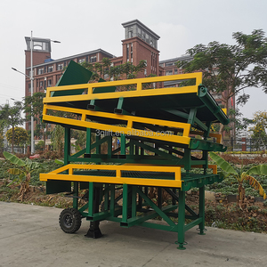 10 tấn di động sân tải đoạn đường nối có thể điều chỉnh chiều cao Xe Nâng Container Dock đoạn đường nối - Product Image 4