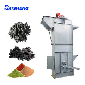 Efisiensi tinggi ember vertikal lift pelat Premium sabuk rantai pembuatan semen Hoist untuk industri kerikil pasir - Product Image 4