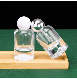Flacon pulvérisateur de parfum en verre vide de 50 ml, forme volcanique unique, logo personnalisé, emballage cosmétique rechargeable vide - Product Image 2