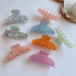 Kinling OEM/ODM Hàn Quốc Retro Cổ Điển Lớn Đơn Giản 10.5 Cm Acetate Móng Vuốt Tóc - Product Image 3