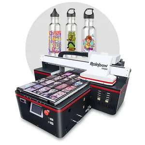 Tablero de espuma de pintura al óleo de arcoíris, impresora UV DTF Xp600, Kit para teléfono de plástico, tarjeta de identificación de PVC, máquina de impresión UV, rompecabezas