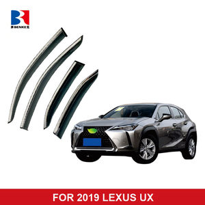 PARA <span class=keywords><strong>LEXUS</strong></span> US 2019 Parasol Deflector accesorios exteriores PC color negro parasol de coche - Product Image 2