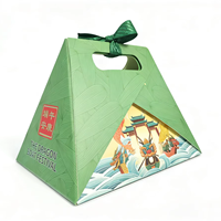 Boîte pyramide personnalisée pour bonbons de mariage, bougies et chocolats, avec ruban, écologique, impression avec pelliculage brillant ou mat