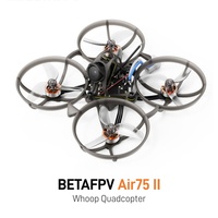 Betafpv Air75 II Brushless Whoop Quadcopter 400mw Vtx 23000kv Elrs 24g 5in1 Plastik Pemula Remote FPV Satu Tombol