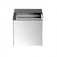 Nuovo Fabbricatore di Ghiaccio Automatico in Acciaio Inossidabile 2026, con Contatore Digitale a Proiettile R600A da 0,6 kg, Display LED, Capacità 1,5 L, Produzione 12 Kg, per Ghiaccio Trasparente