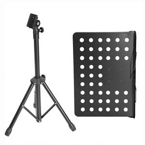 Musik instrumenten ständer Leichter tragbarer, verstellbarer, klappbarer Noten ständer mit Tasche - Product Image 3