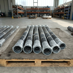 Bulk Handling Cement <b>Rubber</b> Suction hose Spiral Wire Reinforced NBR <b>Rubber</b> Hose for Cement Suction Bulk Handling - Product Image 6