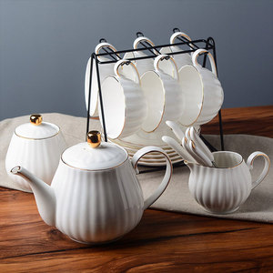 Pomeriggio all'ingrosso inglese migliore bulk bone china tazze e piattini da caffè in porcellana bianca tazza da tè e piattino set - Product Image 3