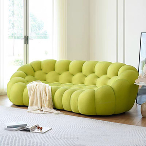Sofá Burbuja, Sofá Extensible de Panal Comprimido al Vacío, Sofá Reclinable de Tres Plazas con Temática de Fútbol para Sala de Estar - Product Image 4