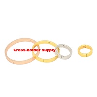 YIWANG Loose Leaf Binder Ringe Gold Metall Buch Ring Binder Clips für Notebook MEMO