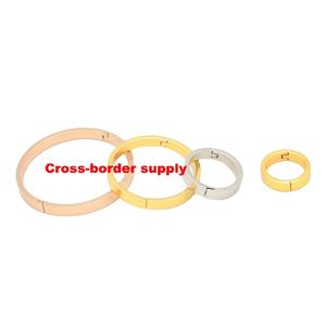 YIWANGルーズリーフバインダーリングゴールドメタルブックリングバインダークリップノートブックメモ用 - Product Image 4