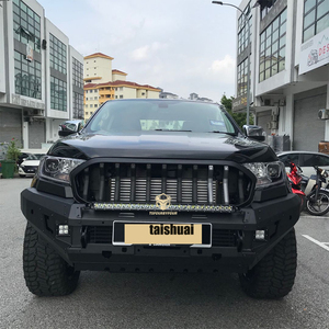 ชุดแปลงตัวถังรถ ABS 4x4กระจังหน้ารถพร้อมไฟ LED สไตล์แร็ปเตอร์สำหรับ2019 <span class=keywords><strong>2018</strong></span>แรนเจอร์2020 <span class=keywords><strong>XLT</strong></span> - Product Image 1
