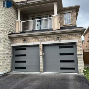 Fournisseur chinois extérieur en aluminium antivol sectionnel porte de <span class=keywords><strong>garage</strong></span> automatique avec porte piétonne intégrée - Product Image 6