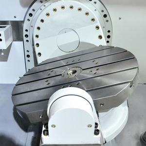 <span class=keywords><strong>Motor</strong></span> de accionamiento directo, mesa giratoria de un solo brazo de doble eje, centro de mecanizado Vertical de enlace de cinco ejes CMC650B - Product Image 4