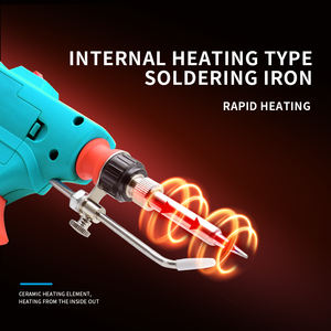 Kit de fer à souder à chauffage interne rapide 60W, fer à souder manuel à chauffage interne, tournevis de réparation électronique à température automatique, couteau à souder - Product Image 4