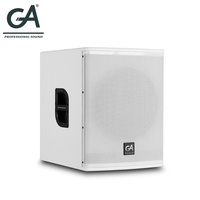 Haut-parleurs professionnels, Subwoofer simple de 12 pouces, prix, caisson de basses d'intérieur alimenté